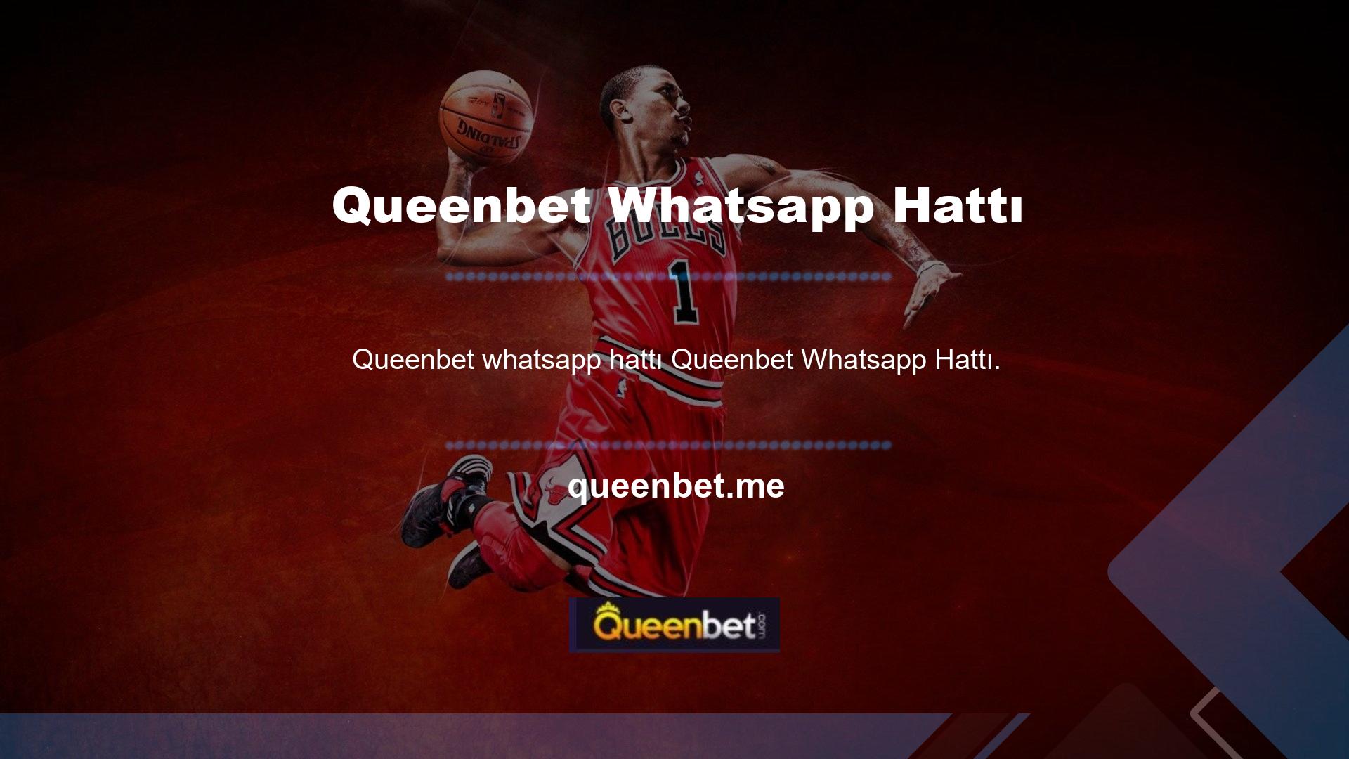 Queenbet Whatsapp Hattı Bahis Sitesi, 7-24 Canlı Yayın ve Anlık Destek, her türlü soruna çözüm bulmanıza ve en son bonus kampanyalarına erişmenizi sağlar